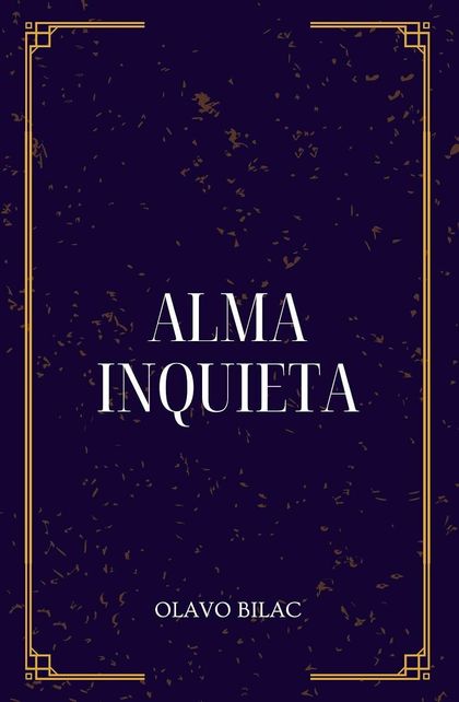 Capa de Alma Inquieta, de Olavo Bilac
