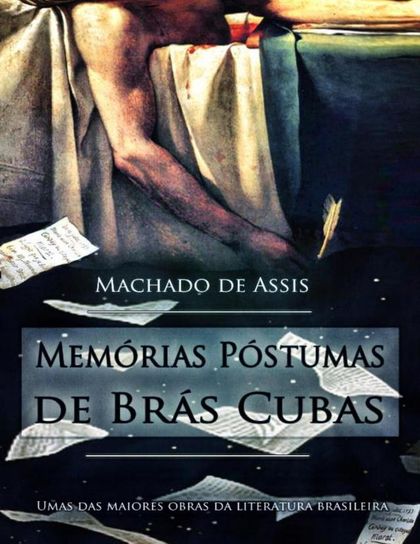 Capa de Memórias Póstumas de Brás Cubas, de Machado de Assis