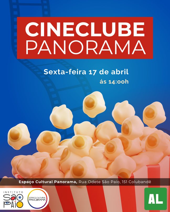 Cartaz do Cineclube Panorama de 17 de abril